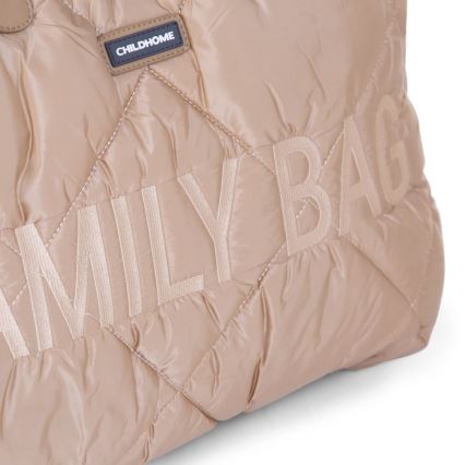Childhome - Putna torba FAMILY BAG PUFFERED krem