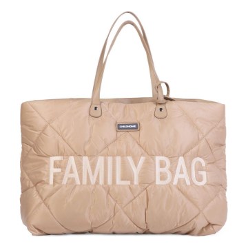 Childhome - Putna torba FAMILY BAG PUFFERED kremasta