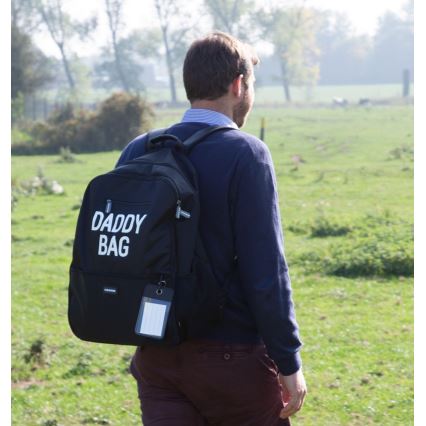 Childhome - Ruksak za previjanje DADDY BAG crna