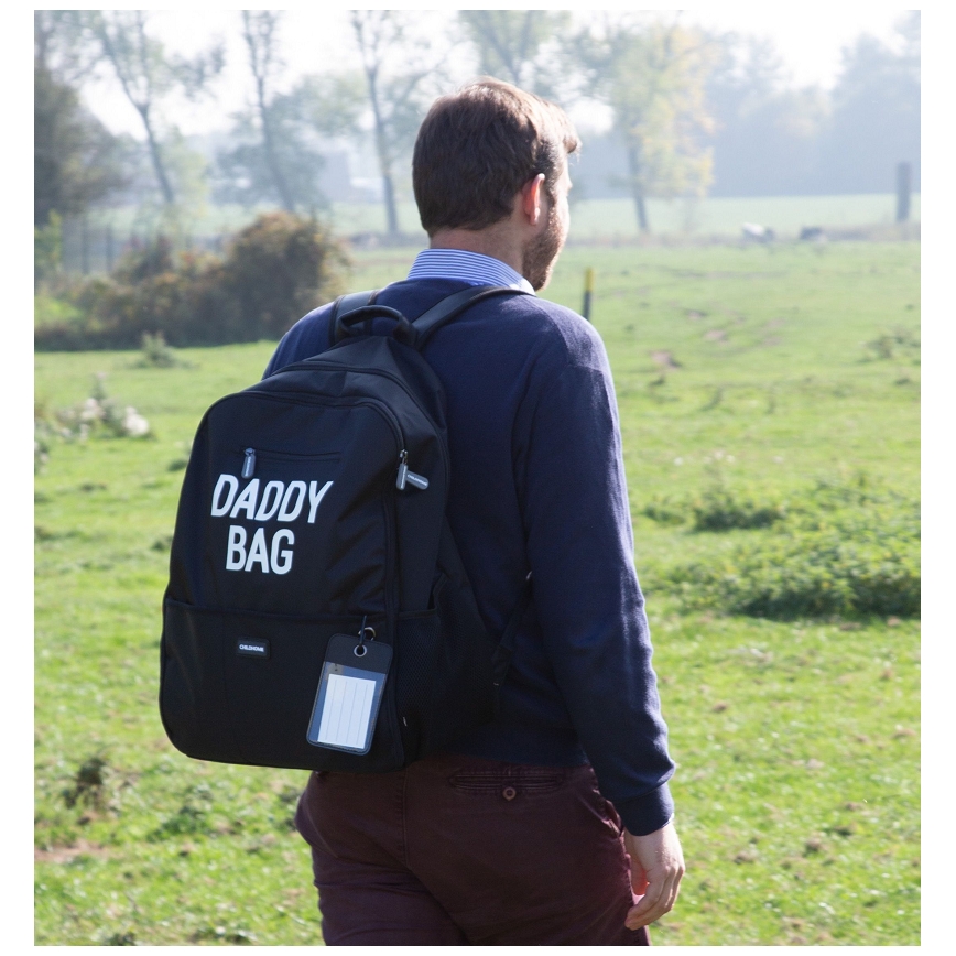 Childhome - Ruksak za previjanje DADDY BAG crna