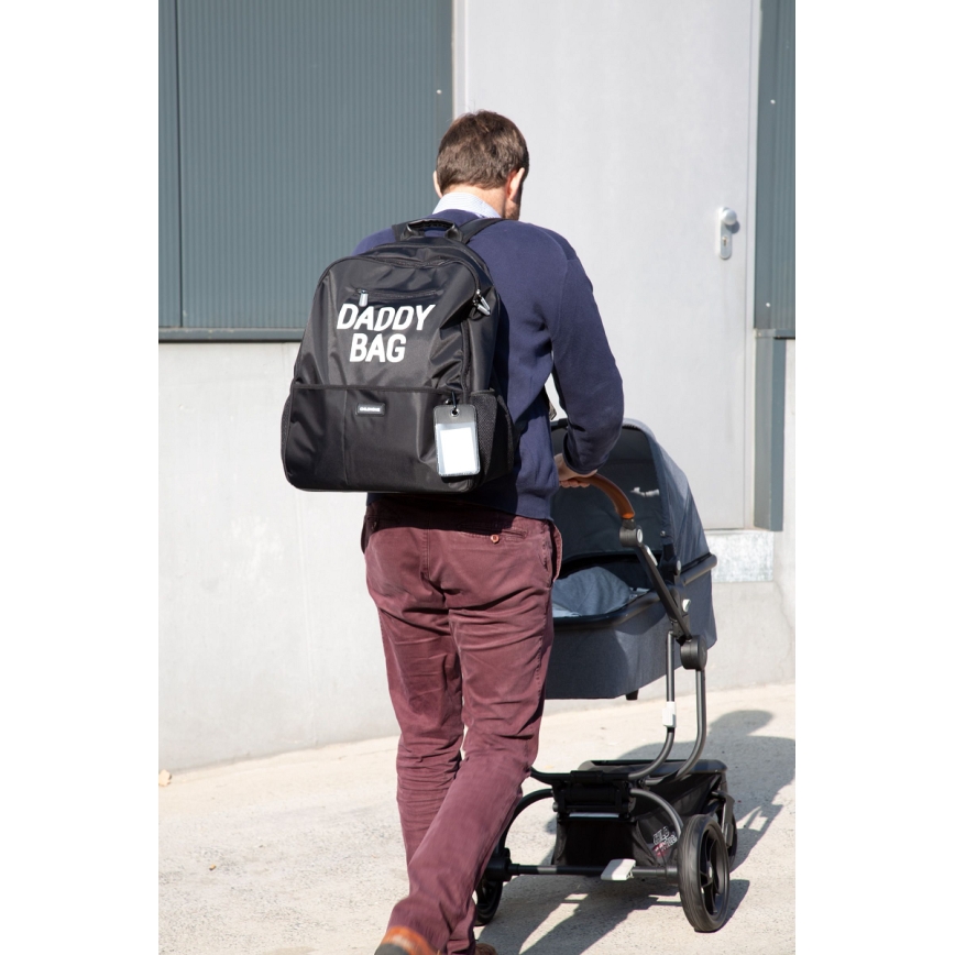 Childhome - Ruksak za previjanje DADDY BAG crna