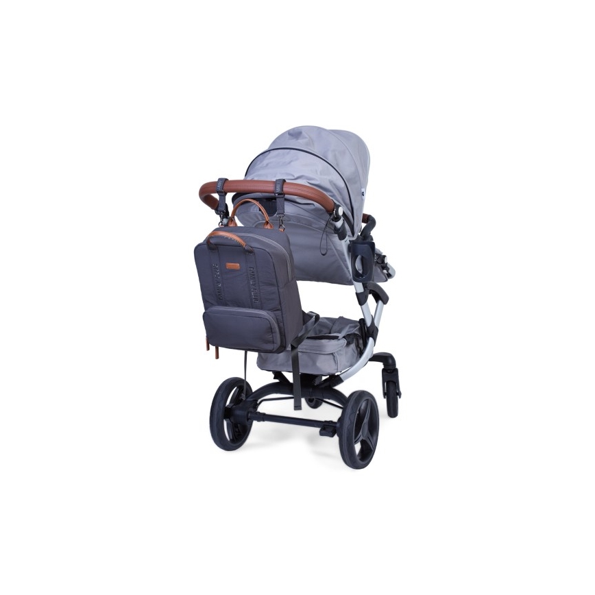 Childhome - Ruksak za previjanje FAMILY CLUB SIGNATURE siva