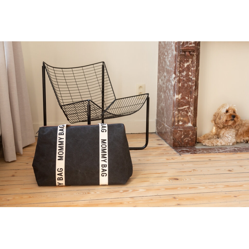 Childhome - Torba za prematanje MOMMY BAG crna