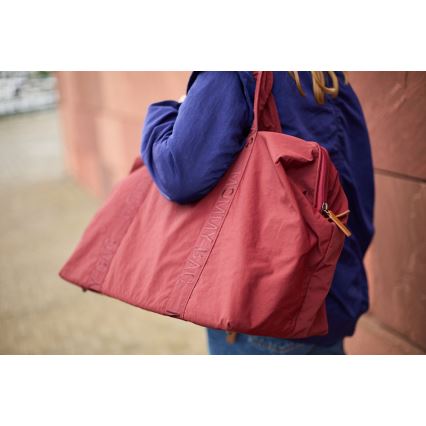 Childhome - Torba za prematanje MOMMY BAG crvena