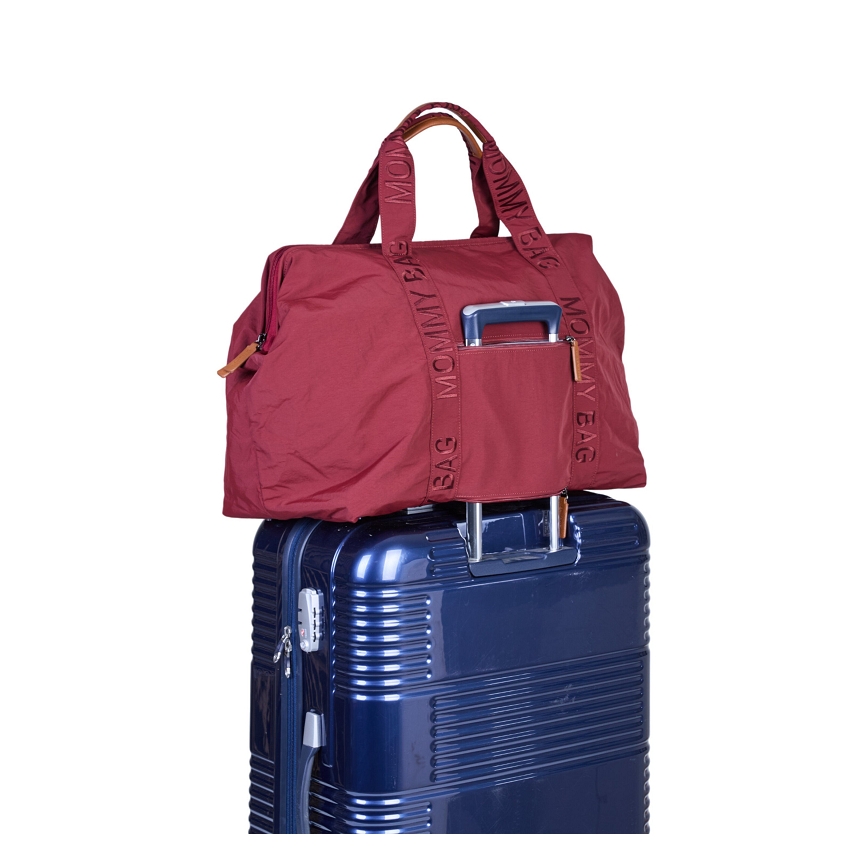Childhome - Torba za prematanje MOMMY BAG crvena