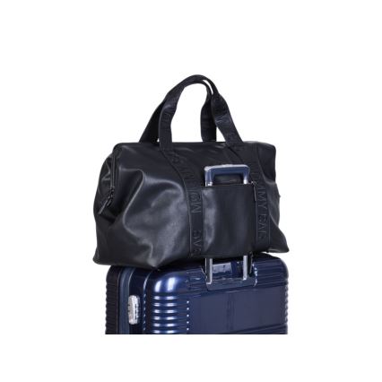 Childhome - Torba za prematanje MOMMY BAG LEATHER crna