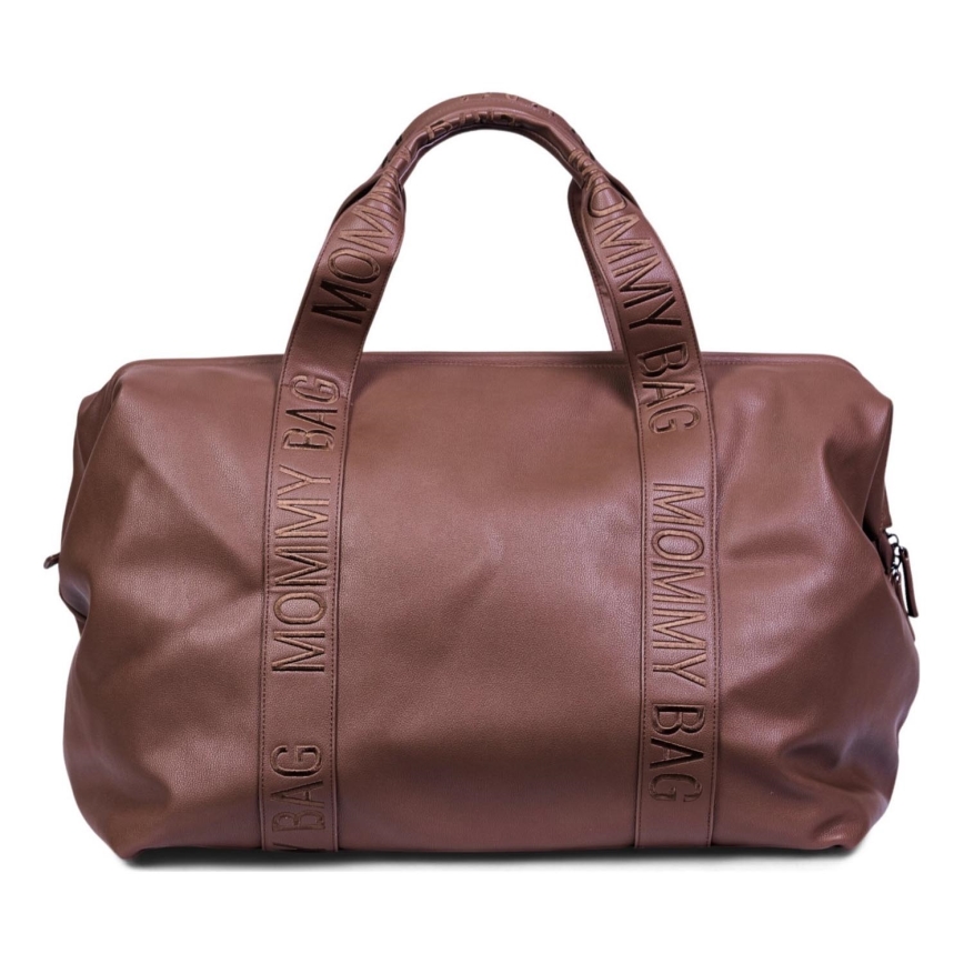 Childhome - Torba za prematanje MOMMY BAG LEATHER smeđa