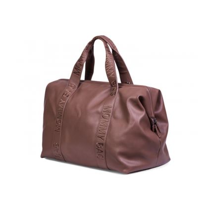 Childhome - Torba za prematanje MOMMY BAG LEATHER smeđa