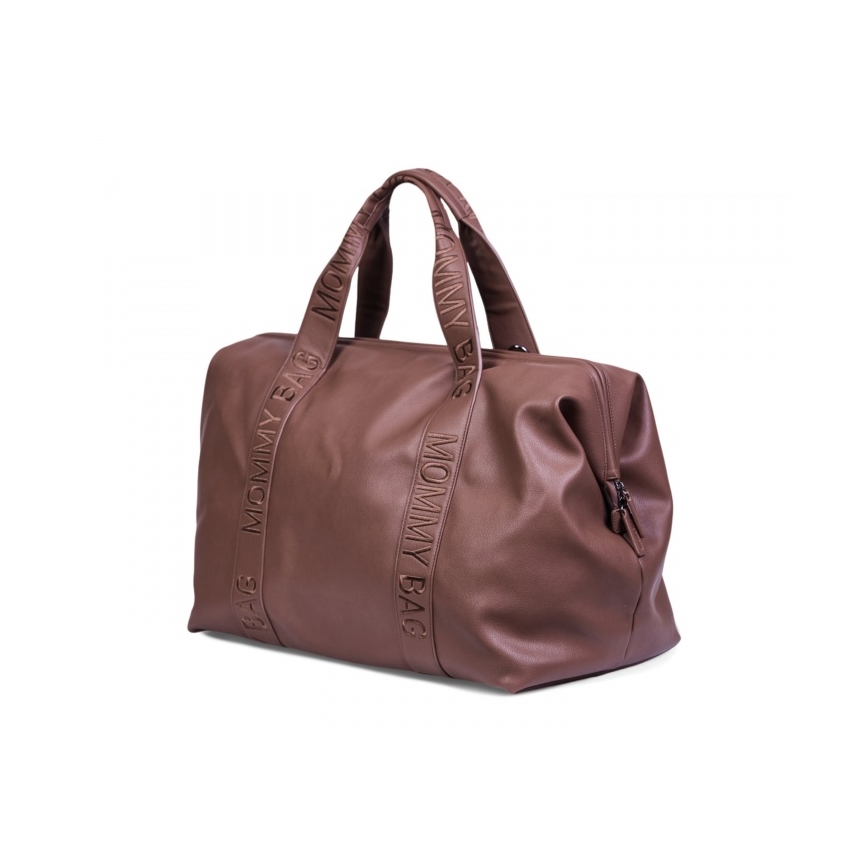 Childhome - Torba za prematanje MOMMY BAG LEATHER smeđa