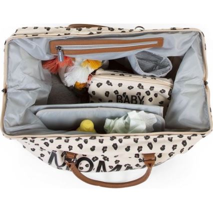 Childhome - Torba za prematanje MOMMY BAG leopard