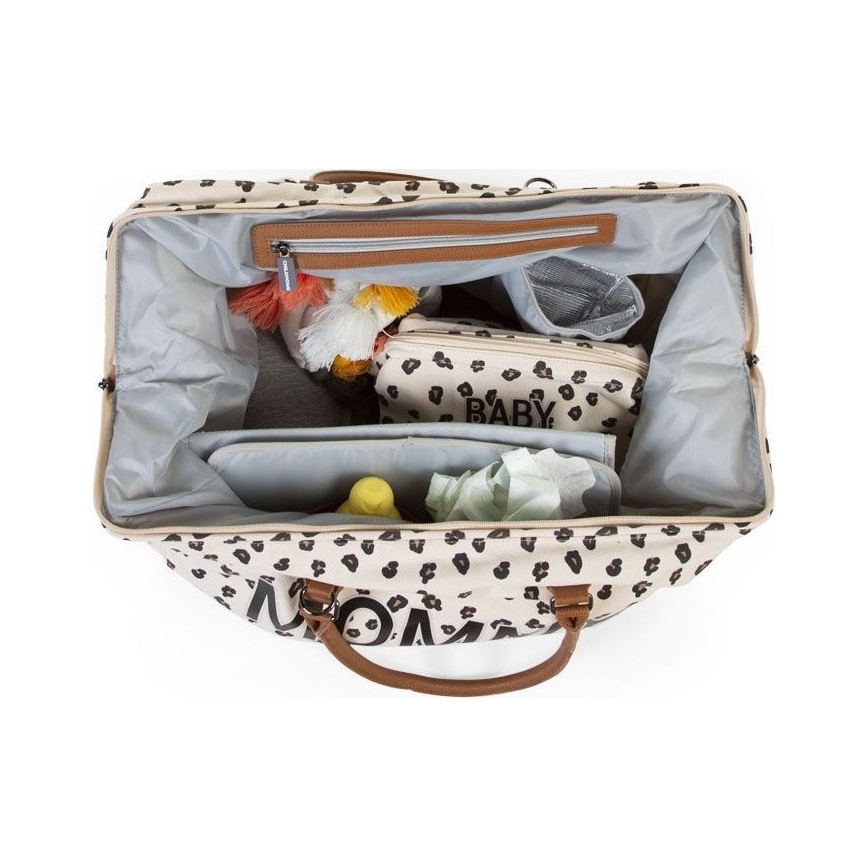 Childhome - Torba za prematanje MOMMY BAG leopard