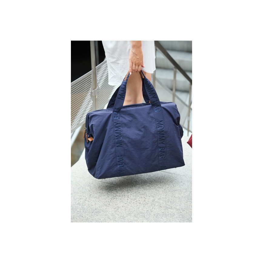 Childhome - Torba za prematanje MOMMY BAG plava