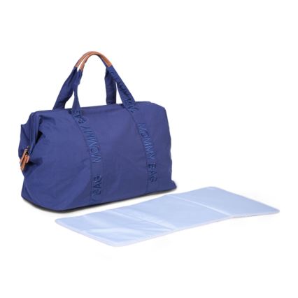 Childhome - Torba za prematanje MOMMY BAG plava