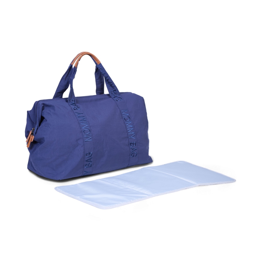 Childhome - Torba za prematanje MOMMY BAG plava