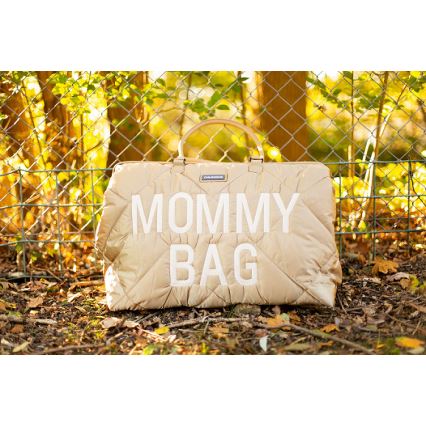 Childhome - Torba za prematanje MOMMY BAG PUFFERED bež