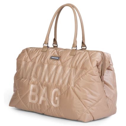 Childhome - Torba za prematanje MOMMY BAG PUFFERED bež