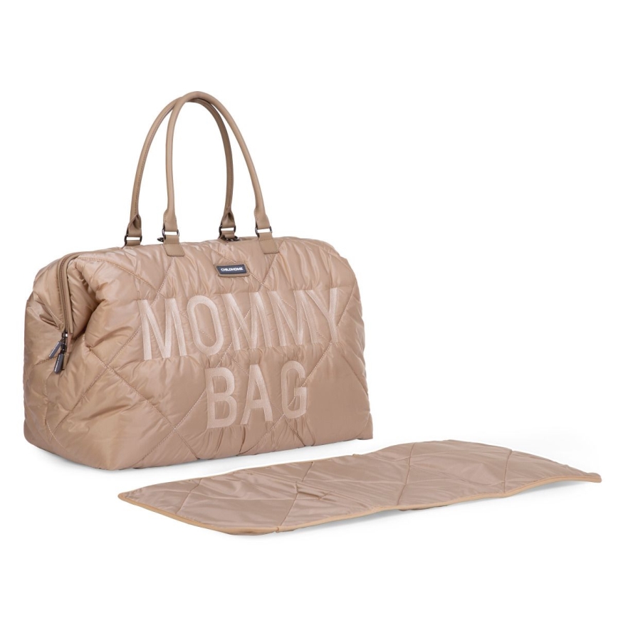 Childhome - Torba za prematanje MOMMY BAG PUFFERED bež
