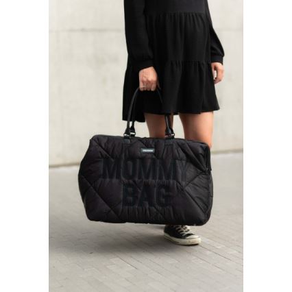 Childhome - Torba za prematanje MOMMY BAG PUFFERED crna
