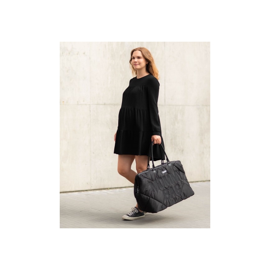 Childhome - Torba za prematanje MOMMY BAG PUFFERED crna