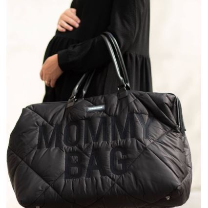 Childhome - Torba za prematanje MOMMY BAG PUFFERED crna
