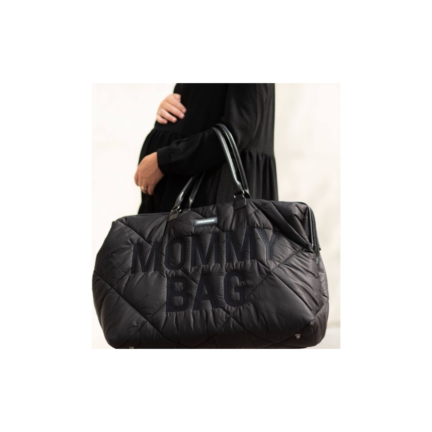 Childhome - Torba za prematanje MOMMY BAG PUFFERED crna