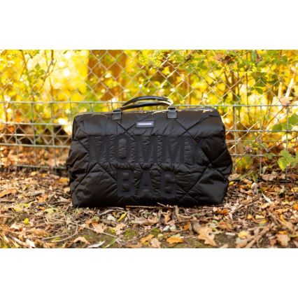 Childhome - Torba za prematanje MOMMY BAG PUFFERED crna