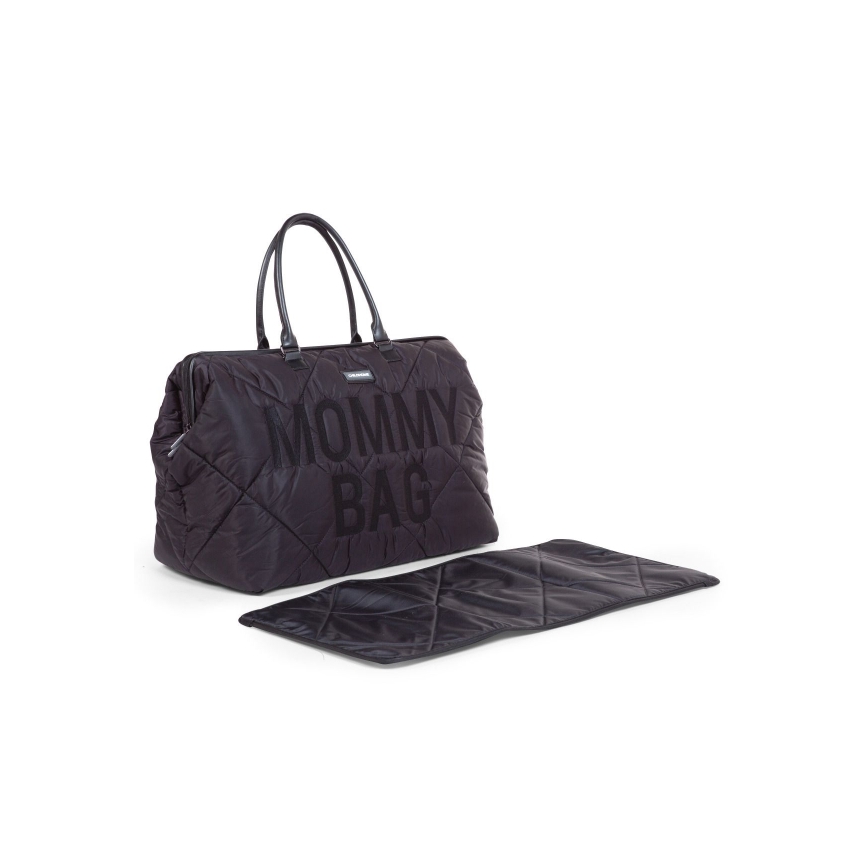 Childhome - Torba za prematanje MOMMY BAG PUFFERED crna