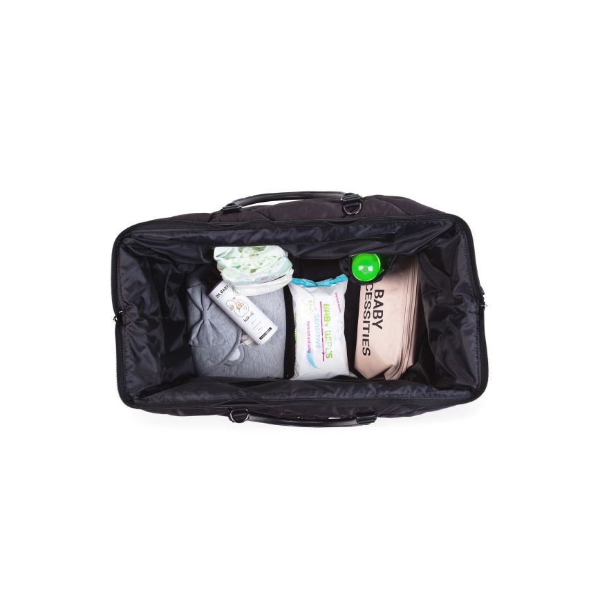 Childhome - Torba za prematanje MOMMY BAG PUFFERED crna