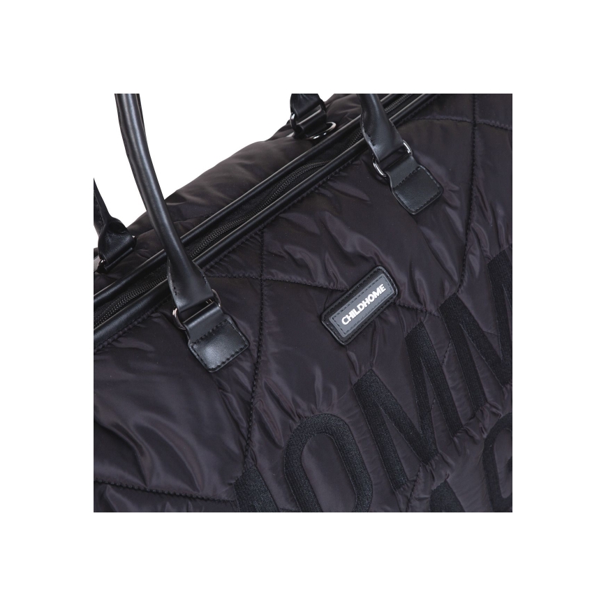 Childhome - Torba za prematanje MOMMY BAG PUFFERED crna