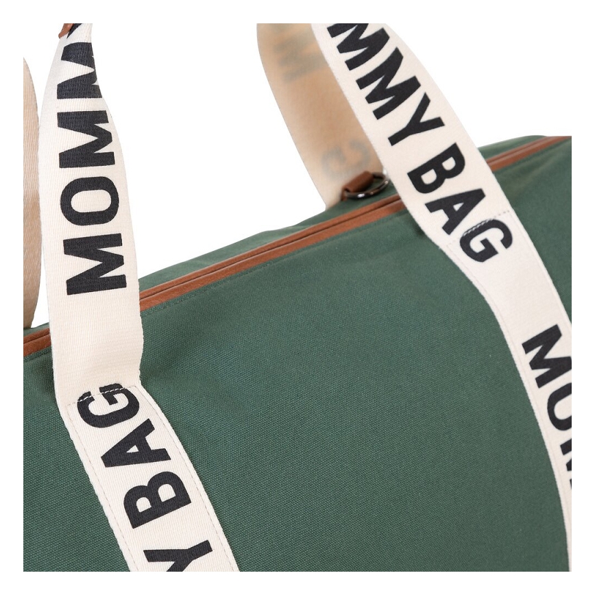 Childhome - Torba za prematanje MOMMY BAG zelena