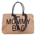 Childhome - Torba za presvlačenje MOMMY BAG RAFFIA LOOK bežičasta