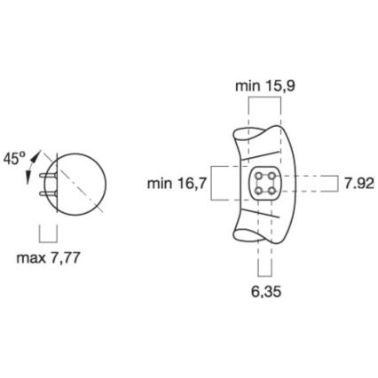 Cijev fluorescentna CIRCLINE T9 G10q/40W/230V 3000K promjer 40 cm - Sylvania