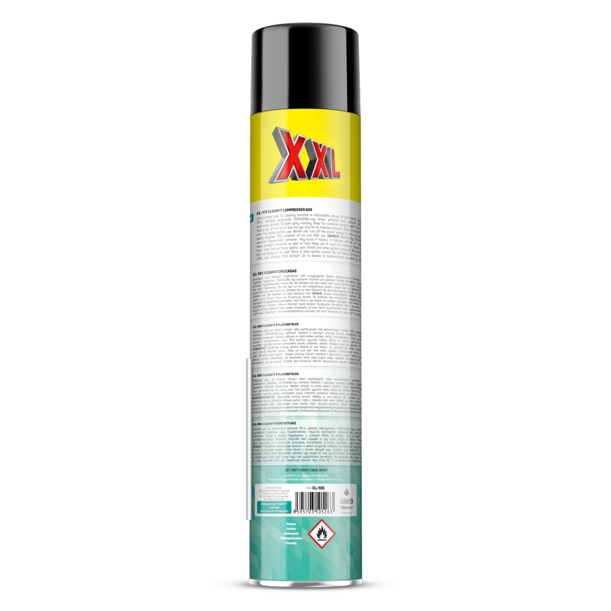 CLEAN IT CL-105 - Komprimirani plin za čišćenje elektroničkih uređaja 750 ml