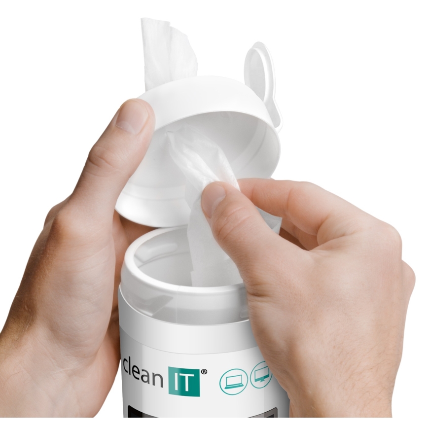 CLEAN IT CL-141 - Vlažne maramice za čišćenje zaslona 100 kom