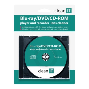 CLEAN IT CL-320 - Čistilica za Blu-ray/DVD/CD-ROM uređaje