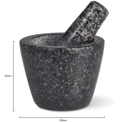 Cole&Mason - Granitni tarionik s tučkom GRANITE pr. 10 cm