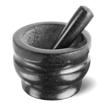 Cole&Mason - Granitni tarionik s tučkom GRANITE pr. 14 cm granit/crna