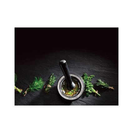 Cole&Mason - Granitni tarionik s tučkom GRANITE pr. 14 cm granit/crna