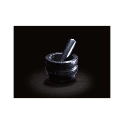 Cole&Mason - Granitni tarionik s tučkom GRANITE pr. 14 cm granit/crna