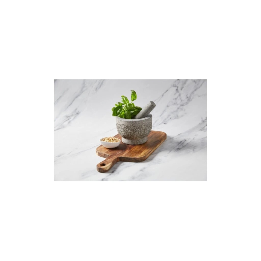Cole&Mason - Granitni tarionik s tučkom GRANITE pr. 15 cm granit/siva