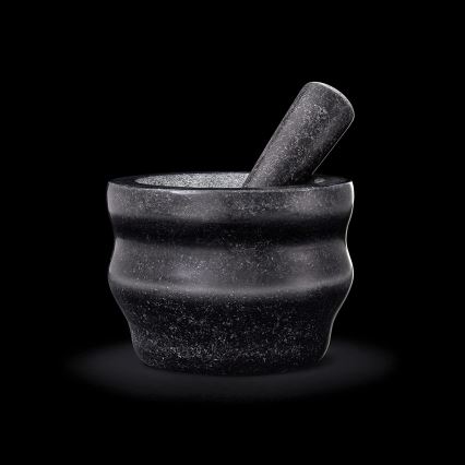 Cole&Mason - Granitni tarionik s tučkom GRANITE pr. 18 cm granit/crna