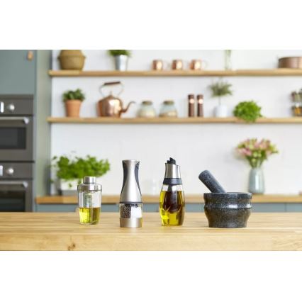 Cole&Mason - Granitni tučak s tučkom GRANITE promjera 18 cm granit/crna