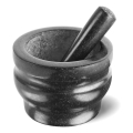 Cole&Mason - Granitni tučak s tučkom GRANITE promjera 18 cm granit/crna