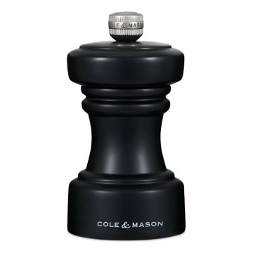 Cole&Mason - Mlin za sol HOXTON 10,4 cm buk/mat crna