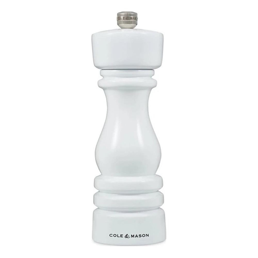 Cole&Mason - Mlin za sol LONDON 18 cm buk/bijela