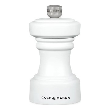 Cole&Mason - Mlinac za sol HOXTON 10,4 cm bukva/mat bijela