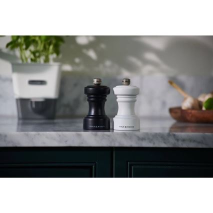 Cole&Mason - Mlin za sol HOXTON 10,4 cm buk/mat crna