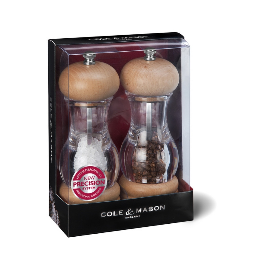 Cole&Mason - Set mlinaca za sol i papar BEECH 2 kom bukva 16,5 cm