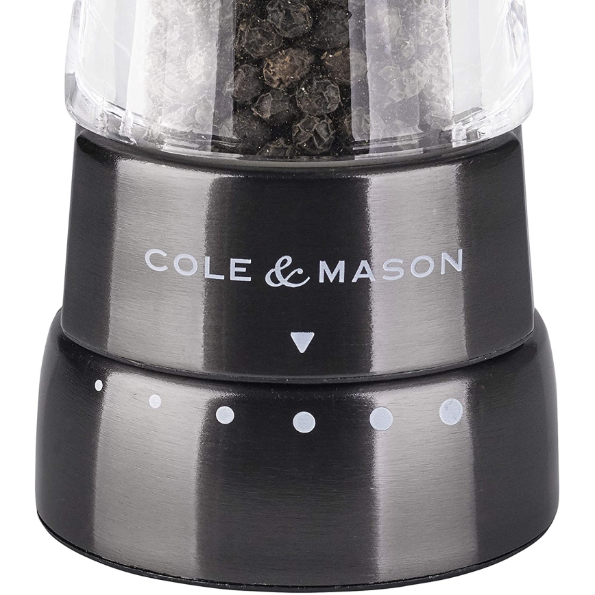 Cole&Mason - Set mlinaca za sol i papar DERWENT 2 kom 19 cm antracit