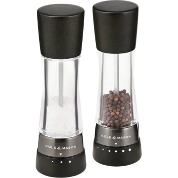 Cole&Mason - Set mlinaca za sol i papar DERWENT 2 kom 19 cm bukva/crna